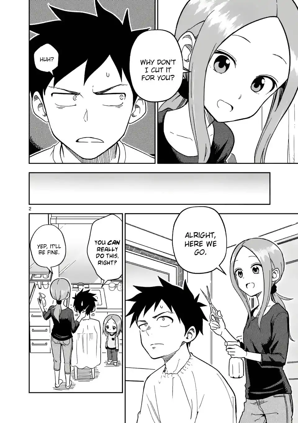 Karakai Jouzu no (Moto) Takagi-san Chapter 175 2